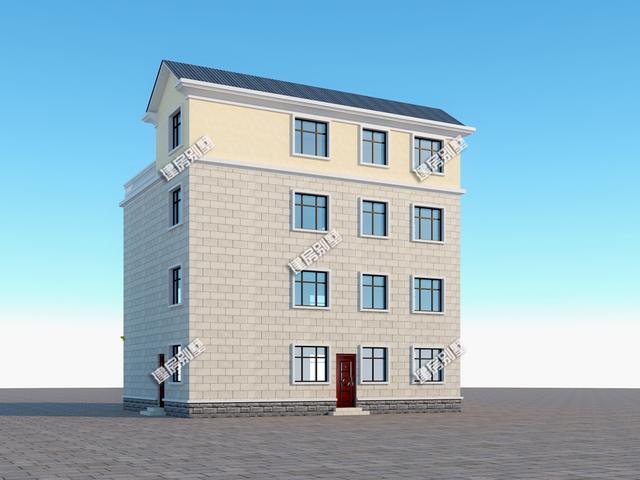 13x10米三層半農村別墅設計圖，精致漂亮，新中式+美式混搭外型，坦然接受鄰居的遠觀羨慕！