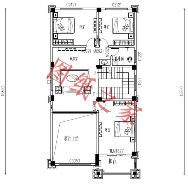 5款三層農村別墅設計圖，溫馨舒適，戶型方正，簡單實用