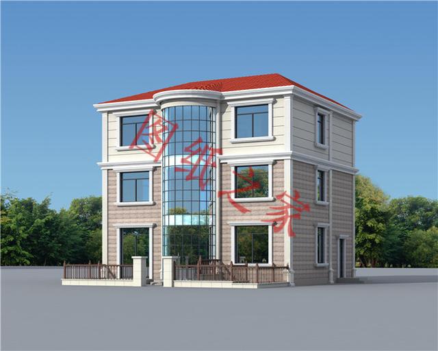 5款三層農村別墅設計圖，溫馨舒適，戶型方正，簡單實用