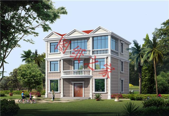 5款三層農村別墅設計圖，溫馨舒適，戶型方正，簡單實用