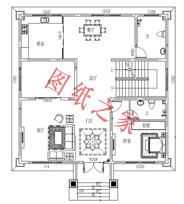 5款三層農村別墅設計圖，溫馨舒適，戶型方正，簡單實用