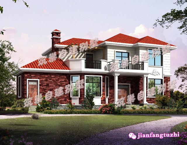 16.8x10米新農(nóng)村二層別墅設計圖，簡單精致，功能齊全