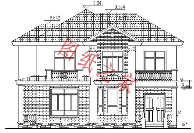 6款二層別墅設(shè)計圖，布局合理，經(jīng)濟(jì)適用、戶型精美，適合農(nóng)村自建房。