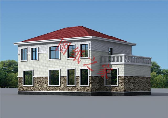 6款二層別墅設(shè)計圖，布局合理，經(jīng)濟(jì)適用、戶型精美，適合農(nóng)村自建房。