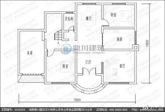 占地138平的二層復式別墅設計圖，帶露臺+車庫