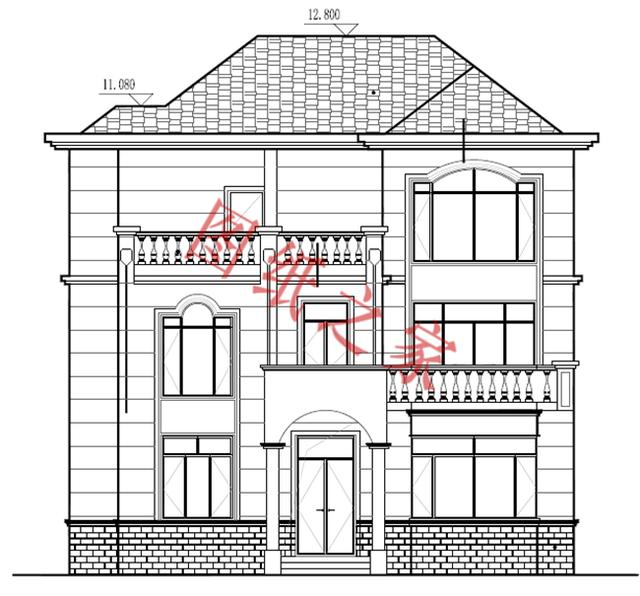 6款三層別墅設(shè)計(jì)圖，漂亮、結(jié)實(shí)，簡(jiǎn)單實(shí)用，村里人都說(shuō)好！