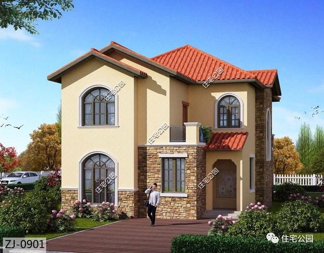 農(nóng)村建筑不麻煩，田園別墅設(shè)計(jì)圖，小編教你如何建造好別墅！