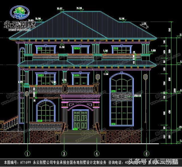 豪華簡歐別墅設計圖，氣質感十足，讓人倍感溫馨！