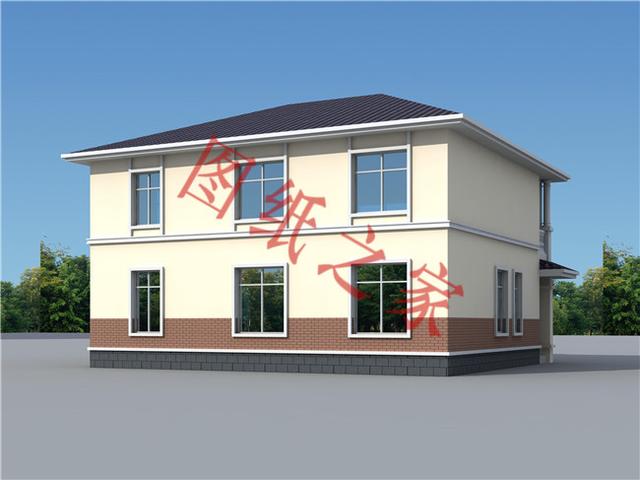 二層別墅設計圖，外觀新穎，快來選購吧！！！