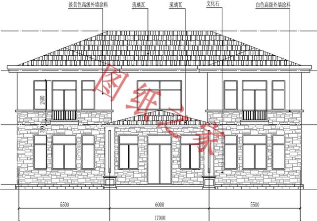 二層別墅設計圖，外觀新穎，快來選購吧！！！