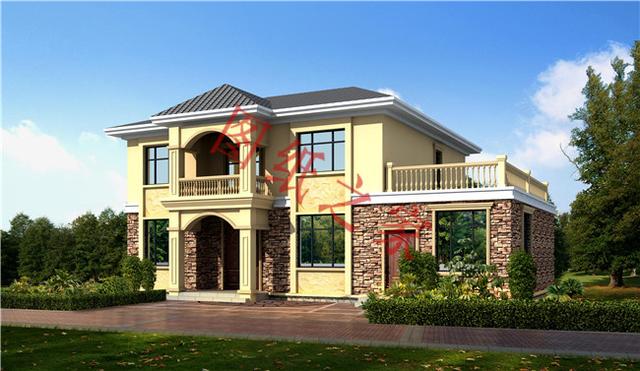 二層別墅設計圖，外觀新穎，快來選購吧！！！