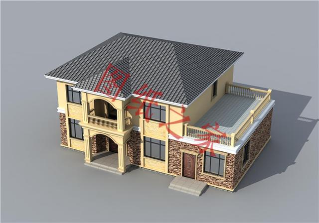 二層別墅設計圖，外觀新穎，快來選購吧！！！