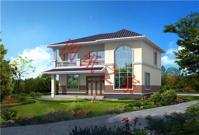 二層別墅設計圖，外觀新穎，快來選購吧！！！