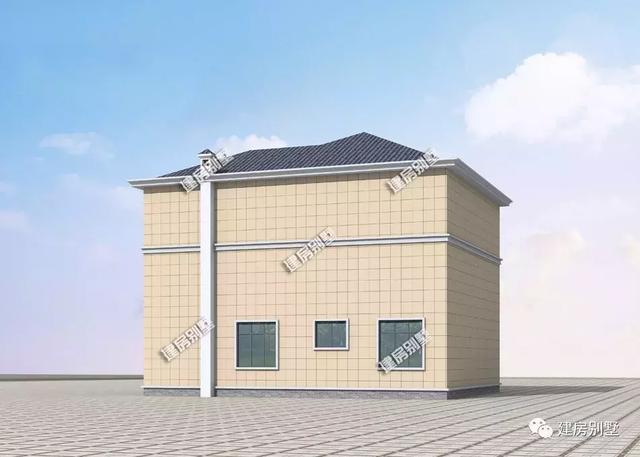 一屋多戶的別墅設計圖，外觀大氣，結構實用，越看越喜歡！