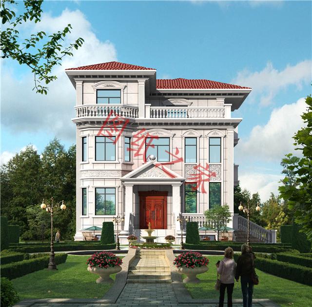 農村三層別墅設計圖，外觀新穎，設計獨特，造價實惠！