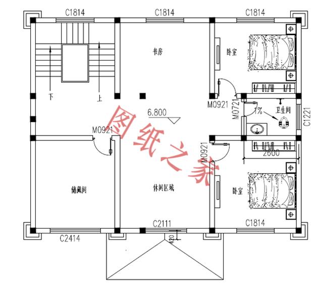農村三層別墅設計圖，外觀新穎，設計獨特，造價實惠！