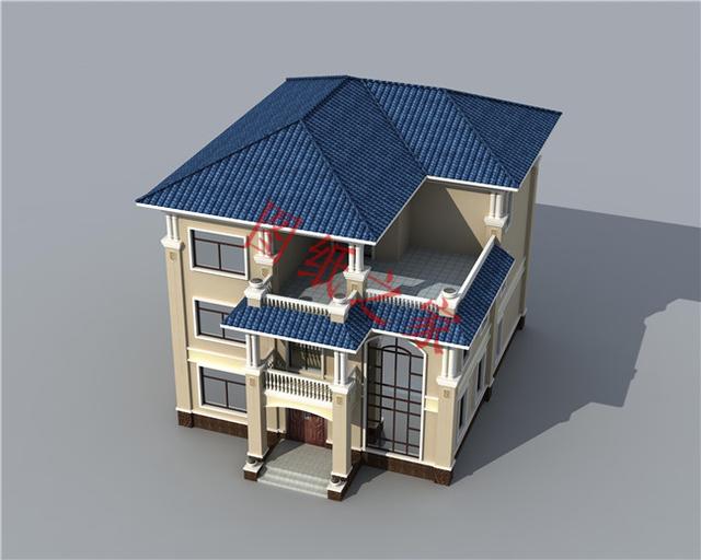 農村三層別墅設計圖，外觀新穎，設計獨特，造價實惠！