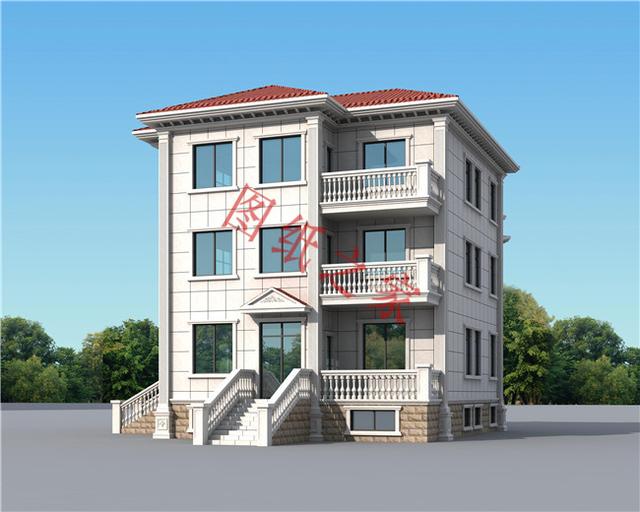 農村三層別墅設計圖，外觀新穎，設計獨特，造價實惠！