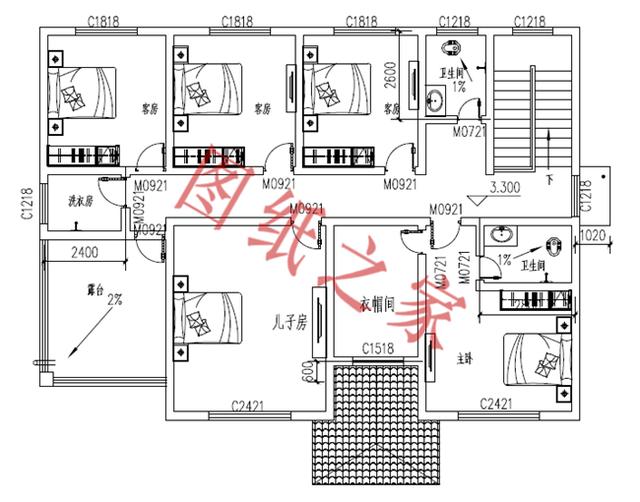 二層別墅設(shè)計(jì)圖，讓你遠(yuǎn)離城市喧囂，心曠神怡！