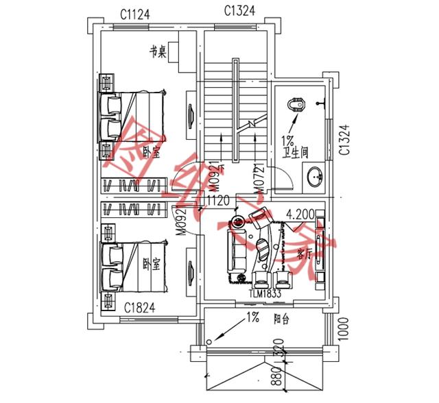 二層別墅設(shè)計(jì)圖，讓你遠(yuǎn)離城市喧囂，心曠神怡！