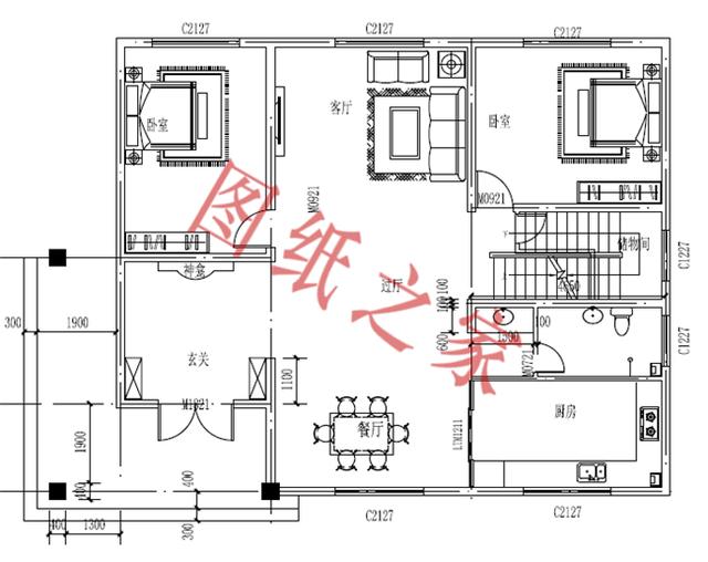 二層別墅設(shè)計(jì)圖，讓你遠(yuǎn)離城市喧囂，心曠神怡！