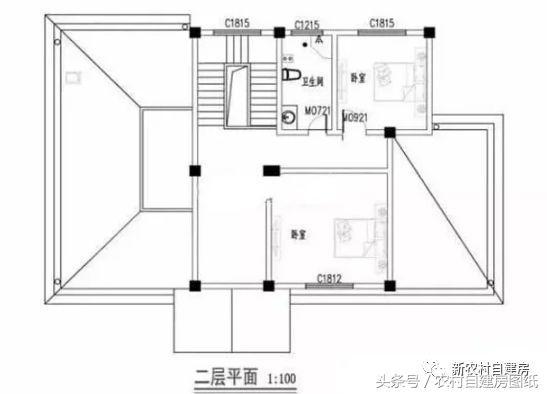 經典帶車庫二層設計圖 外觀舒適！造價實惠！