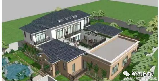 中式味道設(shè)計(jì)圖，精美四合院，古鄉(xiāng)古氣！