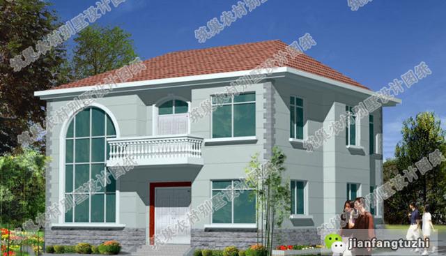 幾款20萬左右農村二層小別墅設計圖！