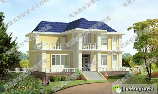 幾款20萬左右農村二層小別墅設計圖！