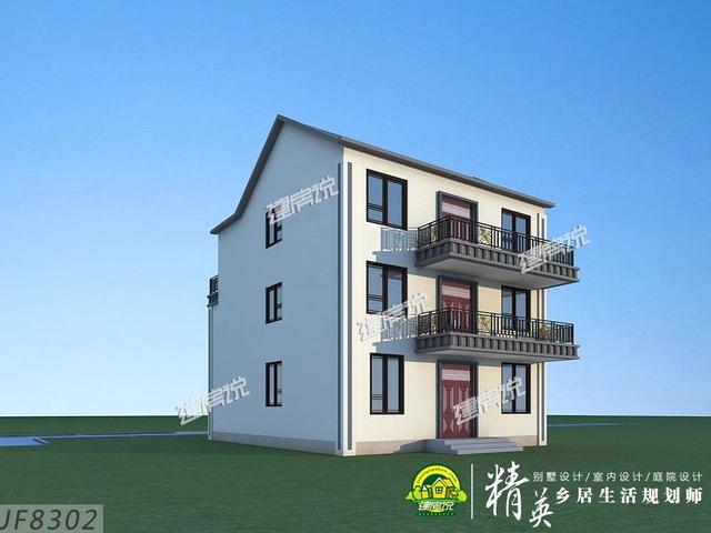 新款中式別墅設計圖，占地小，內部設施全面！