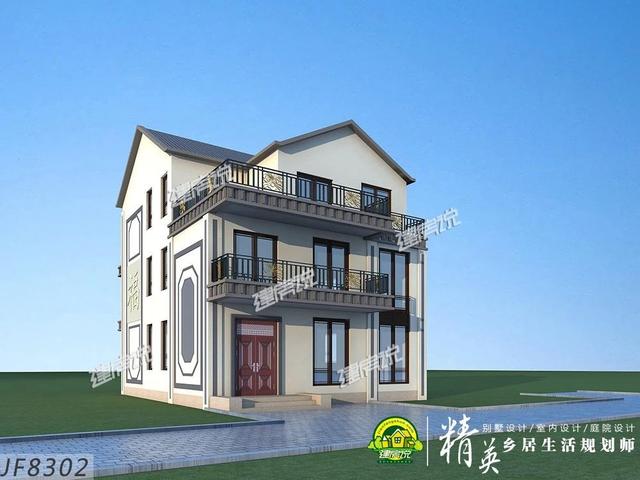 新款中式別墅設計圖，占地小，內部設施全面！