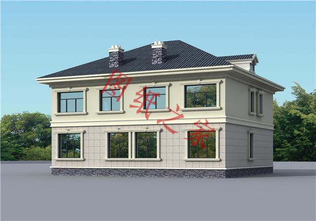 農(nóng)村二層自建房設計，都是實用戶型，正在熱銷中...