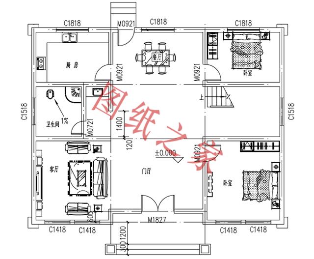 農(nóng)村二層自建房設計，都是實用戶型，正在熱銷中...