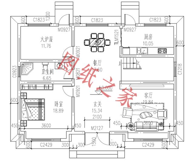 6套精美別致的農(nóng)村別墅設(shè)計圖，喜歡就來下單吧！