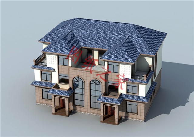 6套農村三層別墅設計圖，造價合理，外觀高端！