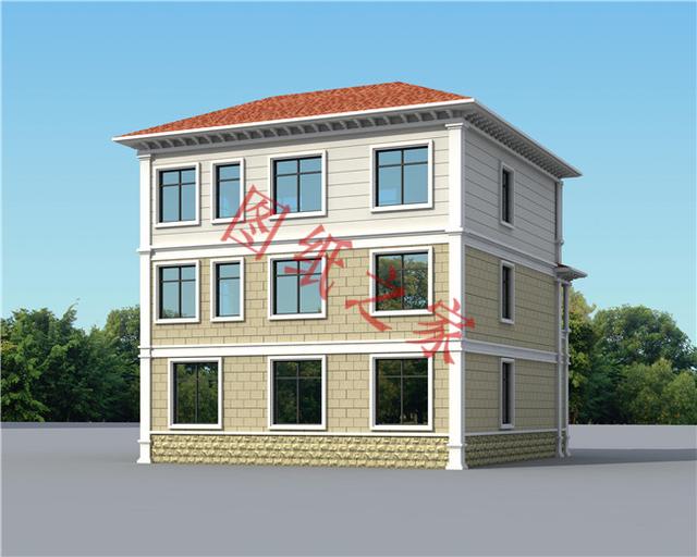 6套農村三層別墅設計圖，造價合理，外觀高端！