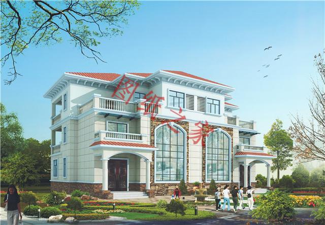 6套農村三層別墅設計圖，造價合理，外觀高端！