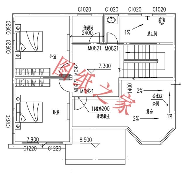 6套農村三層別墅設計圖，造價合理，外觀高端！