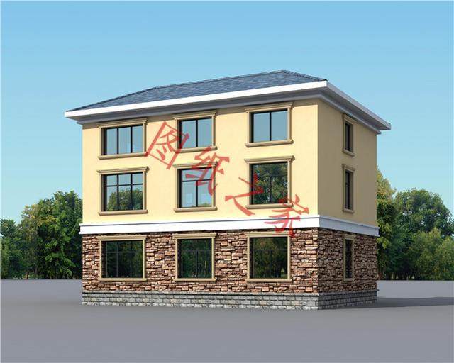 6套農村三層別墅設計圖，造價合理，外觀高端！