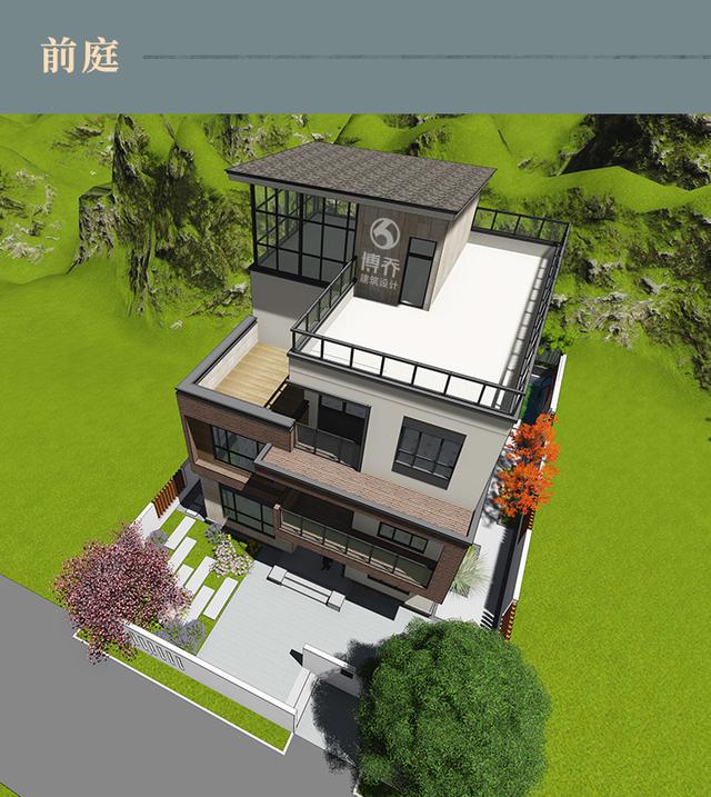 現代別墅設計圖 超前衛的設計！