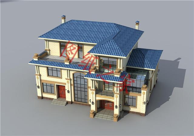 5套三層別墅設計圖，結構合理舒適，造價實惠。