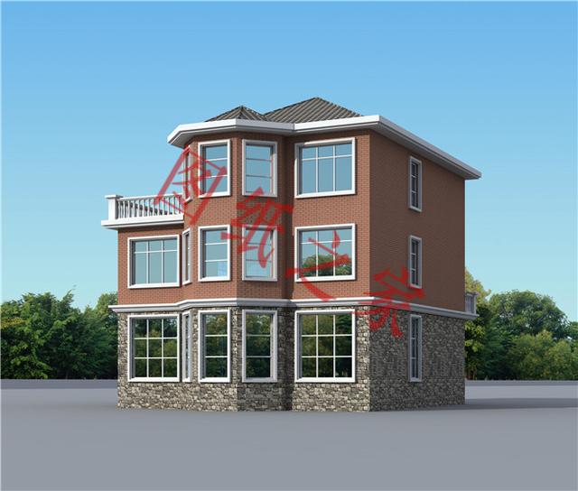 5套三層別墅設計圖，結構合理舒適，造價實惠。