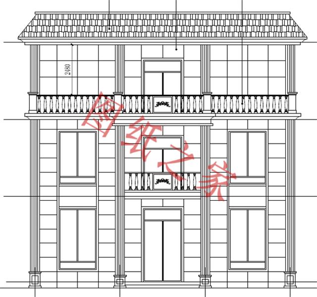 5套三層別墅設計圖，結構合理舒適，造價實惠。