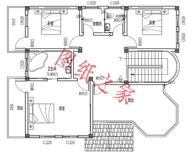 5套三層別墅設計圖，結構合理舒適，造價實惠。