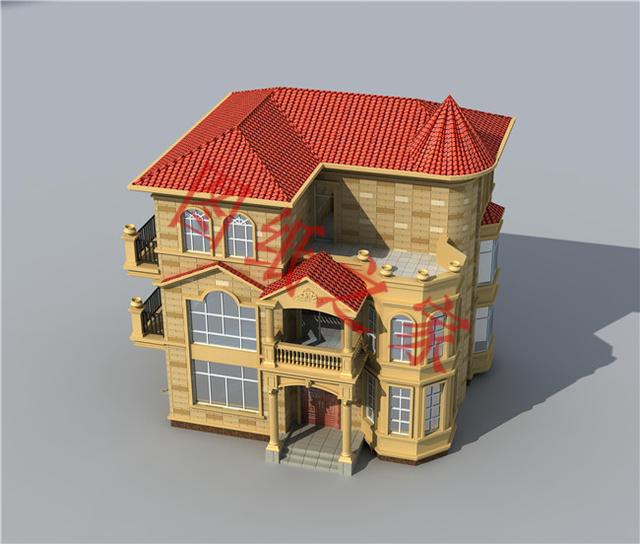 5套三層別墅設計圖，結構合理舒適，造價實惠。