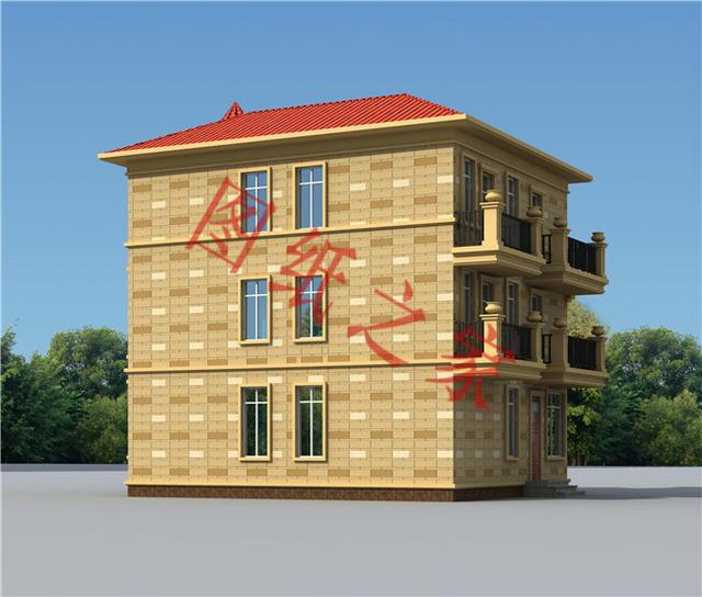 5套三層別墅設計圖，結構合理舒適，造價實惠。