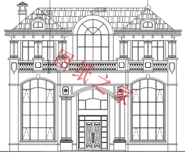 5套三層別墅設計圖，結構合理舒適，造價實惠。