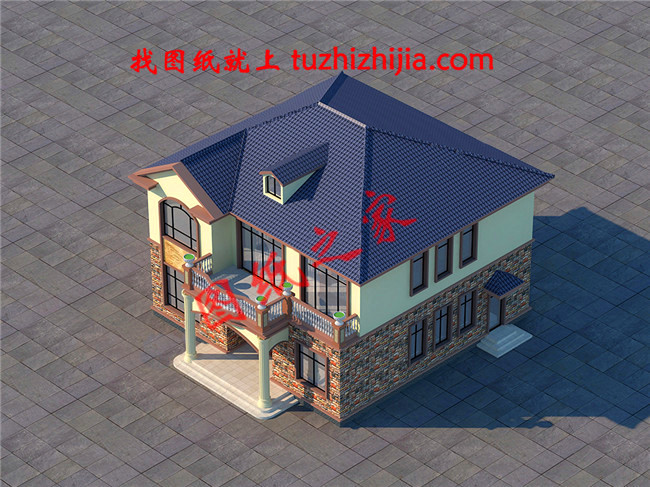 5套農村二層樓簡單大氣的設計圖紙，回老家自建正合適