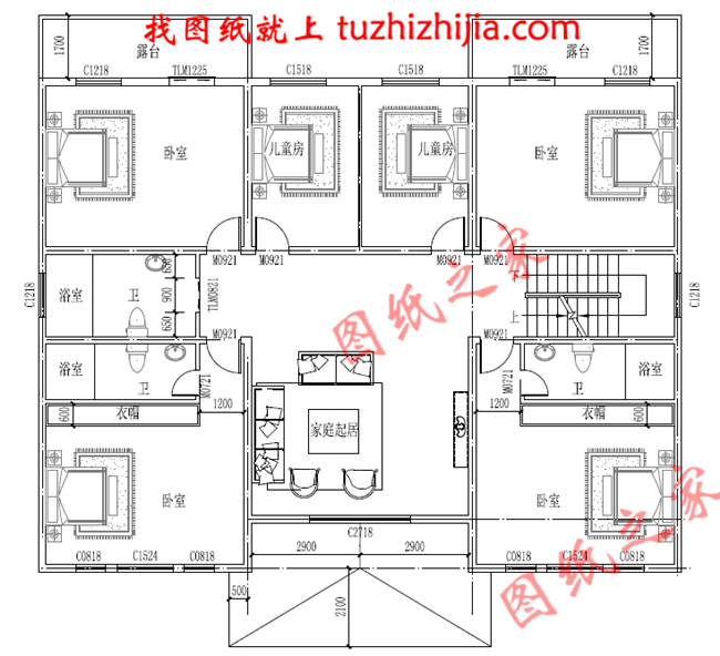 5套農村二層樓簡單大氣的設計圖紙，回老家自建正合適