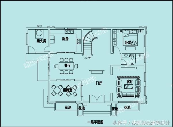 占地小的新式自建房，外觀大氣，布局合理！